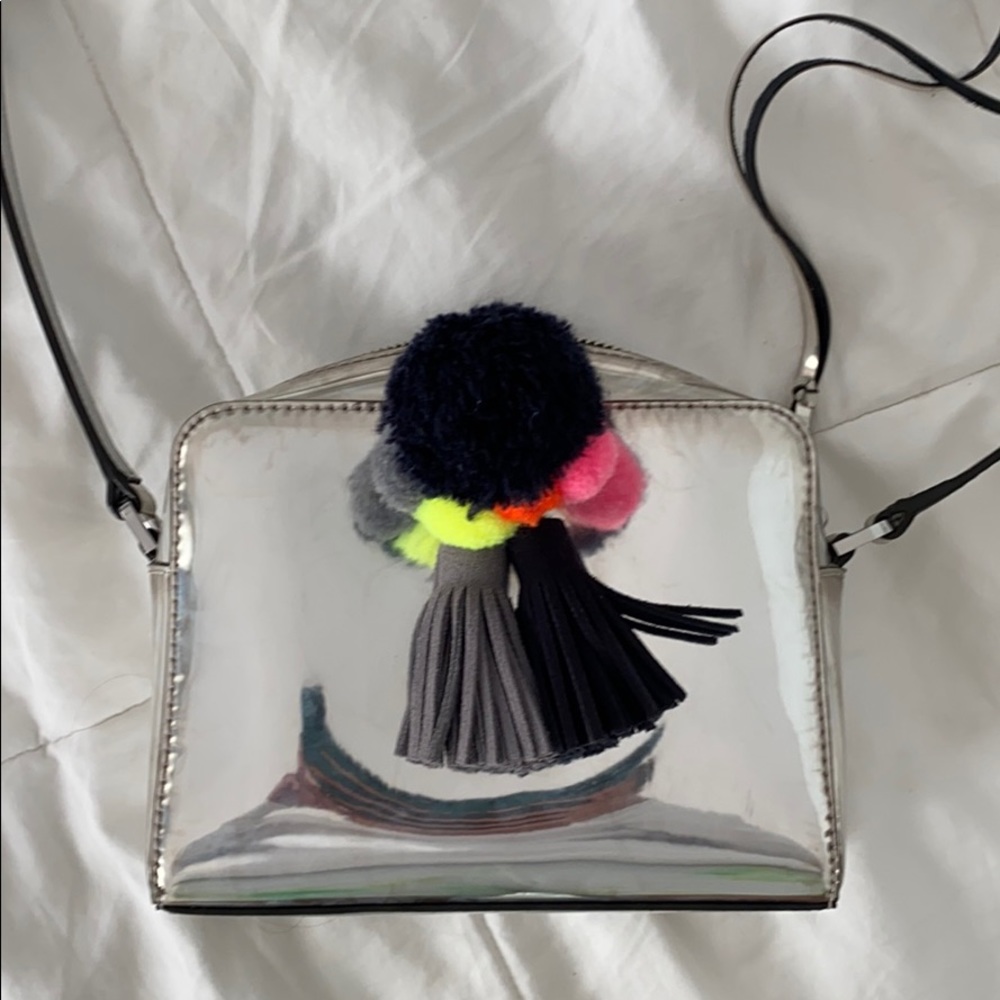 Silver Rebecca Minkoff Mini Crossbody
